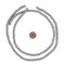 The Bead Chest Natural 6mm Wooden Beads in Grey for Jewelry Making – Round Loose Wood Spacer Beads I Approximately 75 Beads